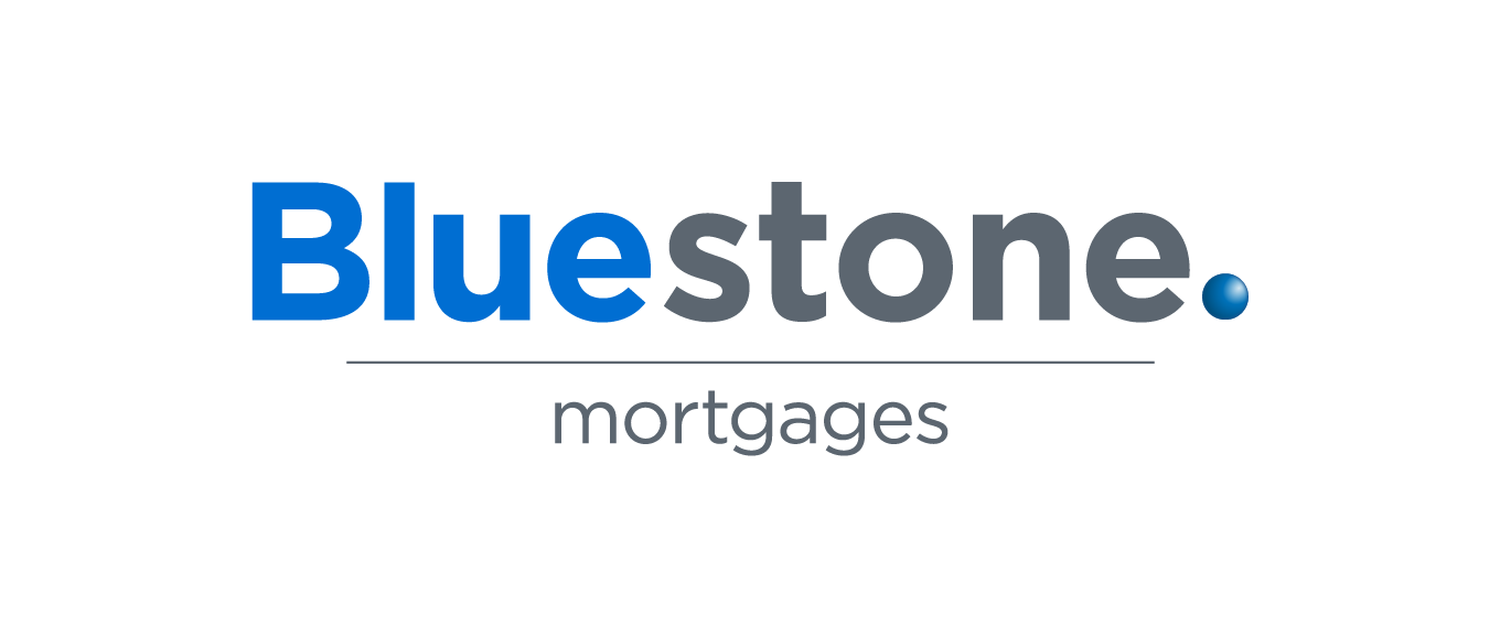 Bluestone mortgage lender logo - Available through Domus Finance