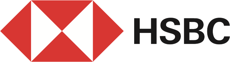 HSBC mortgage lender logo - Available through Domus Finance