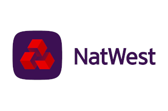 NatWest mortgage lender logo - Available through Domus Finance